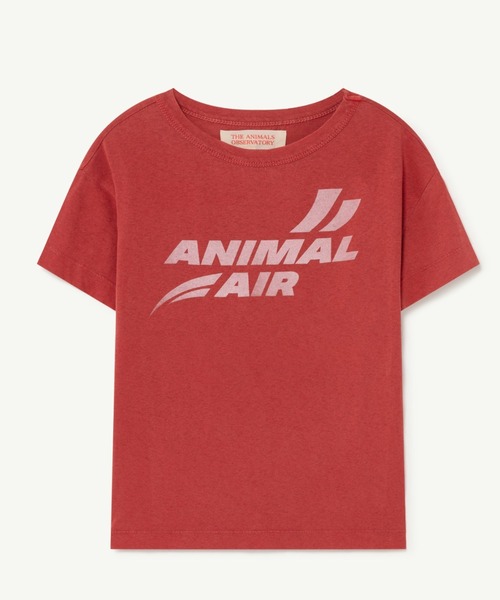 The animals observatory（ジ・アニマルズ・オブザーバトリー）の「The animals observatory / フロント プリント ルースターTシャツ（Tシャツ/カットソー・キッズ・ホワイト/ライトブルー/ベージュ/ネイビー/レッド/オレンジ・4Y/6Y/8Y/10Y/12Y/3Y/2Y）」の21枚目の写真
