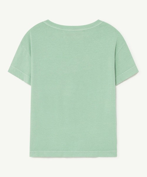 The animals observatory（ジ・アニマルズ・オブザーバトリー）の「The animals observatory / フロント プリント ルースターTシャツ（Tシャツ/カットソー・キッズ・ホワイト/ライトブルー/ベージュ/ネイビー/レッド/オレンジ・4Y/6Y/8Y/10Y/12Y/3Y/2Y）」の18枚目の写真