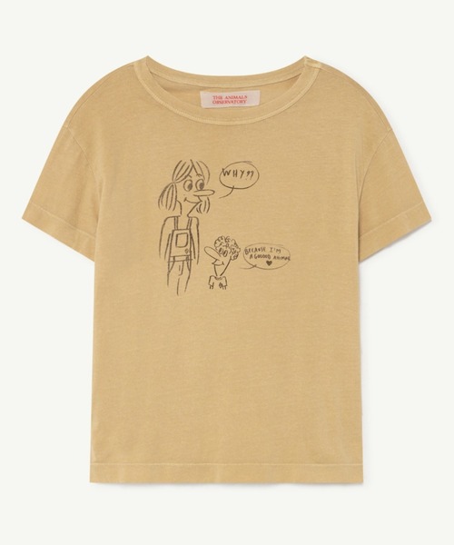The animals observatory（ジ・アニマルズ・オブザーバトリー）の「The animals observatory / フロント プリント ルースターTシャツ（Tシャツ/カットソー・キッズ・ホワイト/ライトブルー/ベージュ/ネイビー/レッド/オレンジ・4Y/6Y/8Y/10Y/12Y/3Y/2Y）」の15枚目の写真