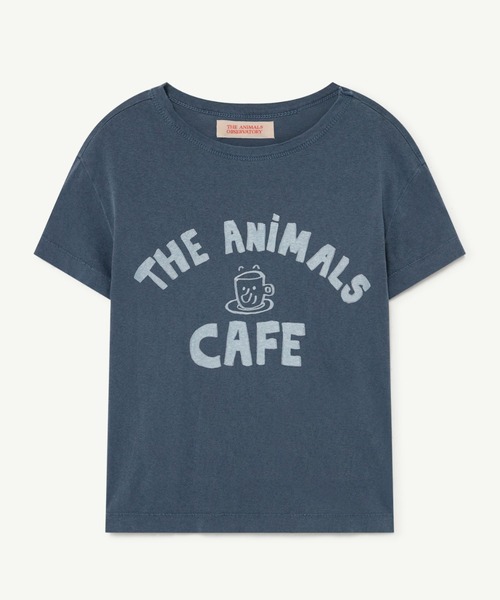 The animals observatory（ジ・アニマルズ・オブザーバトリー）の「The animals observatory / フロント プリント ルースターTシャツ（Tシャツ/カットソー・キッズ・ホワイト/ライトブルー/ベージュ/ネイビー/レッド/オレンジ・4Y/6Y/8Y/10Y/12Y/3Y/2Y）」の19枚目の写真