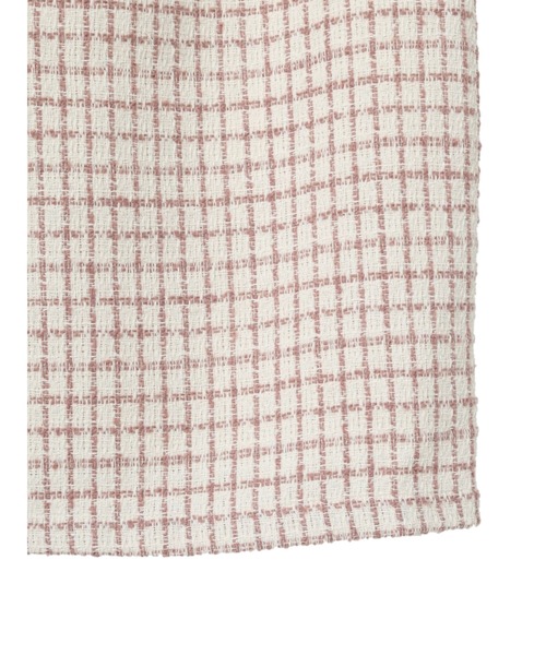 DURAS(デュラス)の「ツイードワンピース(ワンピース・レディース・ホワイト/ピンク・SMALL/MEDIUM)」の5枚目の写真