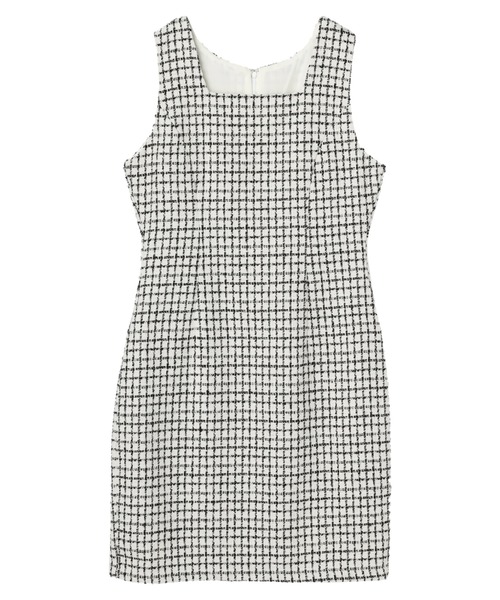 DURAS(デュラス)の「ツイードワンピース(ワンピース・レディース・ホワイト/ピンク・SMALL/MEDIUM)」の22枚目の写真