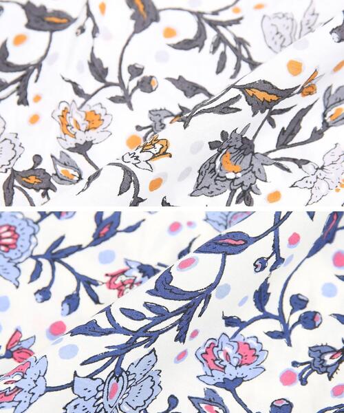 coen(コーエン)の「Market(マーケット)パネルプリントロングワンピース(ワンピース・レディース・コバルトブルー/ライトグレー・FREE)」の11枚目の写真