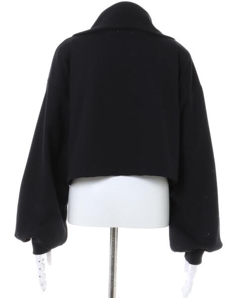 INGNI(イング)の「ハーフZIPセーラー襟スウェット(Tシャツ/カットソー・レディース・ピンク/オートミール/イエロー/ブラック/オフホワイト・M)」の8枚目の写真