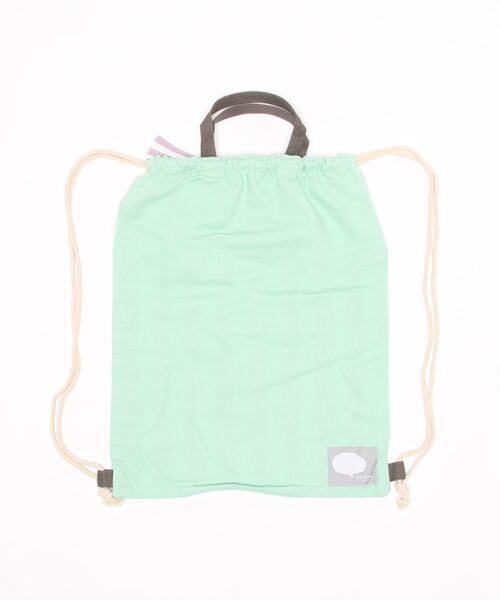and it_（アンドイット）の「ガールズリボン付ナップサック（バックパック/リュック・キッズ・ベージュ/ピンク/ミント/ラベンダー・FREE）」の8枚目の写真