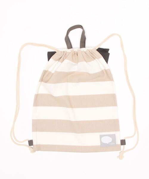 and it_（アンドイット）の「ガールズリボン付ナップサック（バックパック/リュック・キッズ・ベージュ/ピンク/ミント/ラベンダー・FREE）」の6枚目の写真