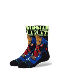 STANCE（スタンス）の「【STANCE/スタンス】GROOT JAMS KIDS  キッズプリントソックス /  ガーディアンズ・オブ・ザ・ギャラクシーコラボコレクション（ソックス/靴下・キッズ）」
