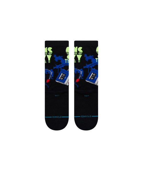 STANCE（スタンス）の「【STANCE/スタンス】GROOT JAMS KIDS  キッズプリントソックス /  ガーディアンズ・オブ・ザ・ギャラクシーコラボコレクション（ソックス/靴下・キッズ・ブラック・MEDIUM/LARGE）」の3枚目の写真