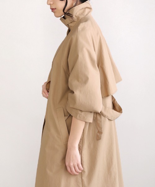 美品)Bou Jeloud ブージュルード ステンカラー スプリング