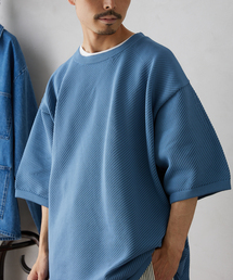 JOURNAL STANDARD relume | 【半袖ニット+カットソーの2点SET】リサイクルポリエステルニット ”BIAS"(ニット/セーター)