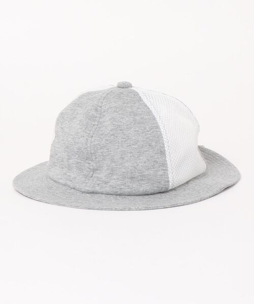THE NORTH FACE(ザノースフェイス)の「THE NORTH FACE/ザ・ノース・フェイス/K SE LOGO MESH HAT/キッズ スクエアロゴメッシュハット/HEADWEAR/ヘッドウェア/NNJ02002/K SE LOGO MESH HAT(ハット・キッズ・ベージュ/グレー・S/M)」の3枚目の写真