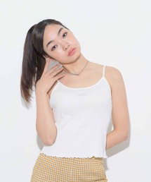 X-girl | MILLS LOGO CAMISOLE(キャミソール)