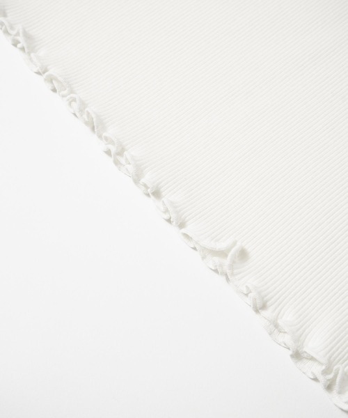 X-girl(エックスガール)の「MILLS LOGO CAMISOLE(キャミソール・レディース・ホワイト/ブラック/パープル/ライトグリーン・S/M)」の18枚目の写真