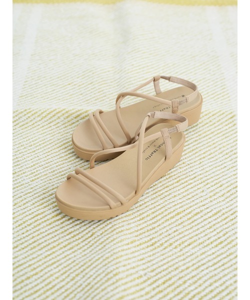 ORiental TRaffic(オリエンタルトラフィック)の「【TGC着用】ORiental TRafficチューブサンダル(サンダル・レディース・ブラウン/ライトイエロー/ブラック・L/M/S)」の4枚目の写真