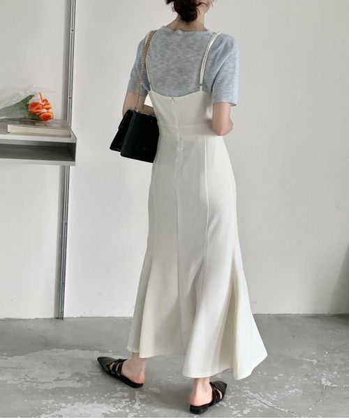 セール】ウエストマークマーメードキャミワンピース（ワンピース