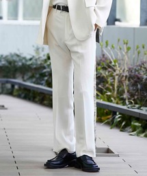 soe | STUDIOUS別注 GEORGETTE STRAIGHT SLACKS(スラックス)