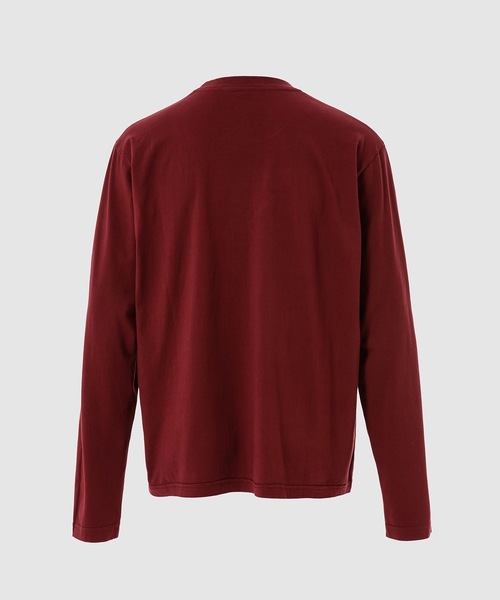 SUNNEI(スンネイ)の「BIG LOGO CLASSIC LONGSLEEVE(Tシャツ/カットソー・メンズ・ホワイト/ブルー/ライトグリーン/レッド系その他・M/L/XL)」の5枚目の写真