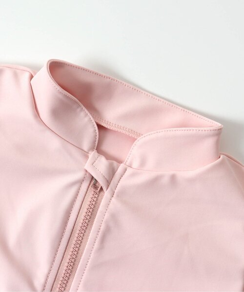 Ampersand（アンパサンド）の「フリルラッシュガード_UVカット（ラッシュガード・キッズ・ベビーピンク/ラベンダー/アイボリー/ピンク・100/110/120/130/140/80/90）」の10枚目の写真