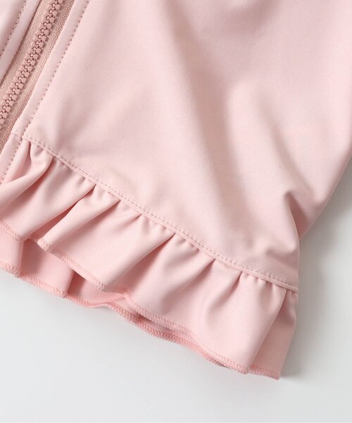 Ampersand（アンパサンド）の「フリルラッシュガード_UVカット（ラッシュガード・キッズ・ベビーピンク/ラベンダー/アイボリー/ピンク・100/110/120/130/140/80/90）」の13枚目の写真