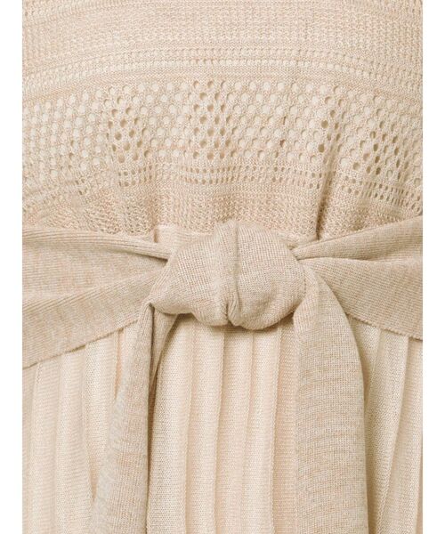 LAGUNAMOON（ラグナムーン）の「ウエストマークメッシュニットワンピース（ワンピース・レディース・パープル/ライトグリーン/アイボリー・SMALL/MEDIUM）」の14枚目の写真