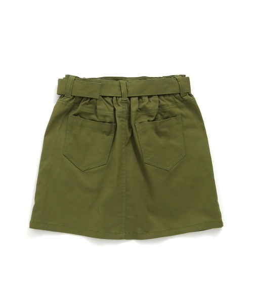 SISTER JENNI（SISTER JENNI）の「ベルト付き台形ＺＩＰスカパン（その他パンツ・キッズ・オフホワイト/ブラック/カーキ・130cm/140cm/150cm/160cm）」の17枚目の写真
