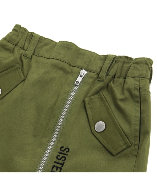 SISTER JENNI（SISTER JENNI）の「ベルト付き台形ＺＩＰスカパン（その他パンツ・キッズ・オフホワイト/ブラック/カーキ・130cm/140cm/150cm/160cm）」の20枚目の写真