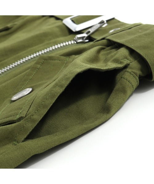 SISTER JENNI（SISTER JENNI）の「ベルト付き台形ＺＩＰスカパン（その他パンツ・キッズ・オフホワイト/ブラック/カーキ・130cm/140cm/150cm/160cm）」の21枚目の写真