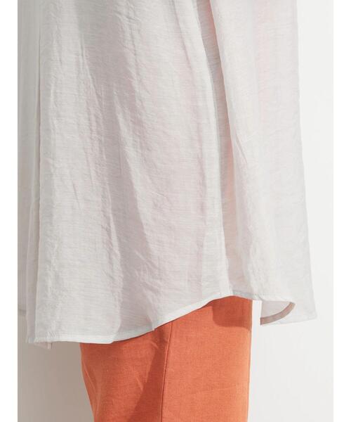 ELENCARE DUE(エレンカーレデュエ)の「・ELENCARE DUE シアーロングスリーブシャツ(シャツ/ブラウス・レディース・ブラック/ピンク/グレー/グリーン・FREE)」の20枚目の写真