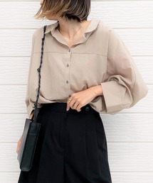 Q | 2wayドルマンシャツ(シャツ/ブラウス)