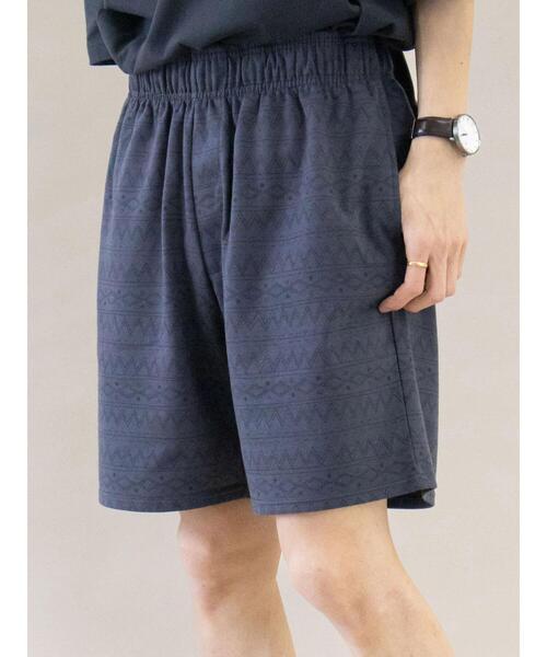 CRAFT STANDARD BOUTIQUE(クラフトスタンダードブティック)の「ナバホ柄ミニ裏毛ショーツ *(その他パンツ・メンズ・チャコールグレー/カーキ/グレー・L/LL/M)」の5枚目の写真
