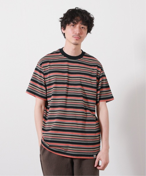 Carhartt WIP(カーハートダブリューアイピー)の「【CARHARTT WIP / カーハート ダブリューアイピー】RIGGS T-SHIRT/リグスTシャツ(Tシャツ/カットソー・メンズ・ブラック/アイボリー・XX-LARGE/LARGE/X-LARGE)」の2枚目の写真