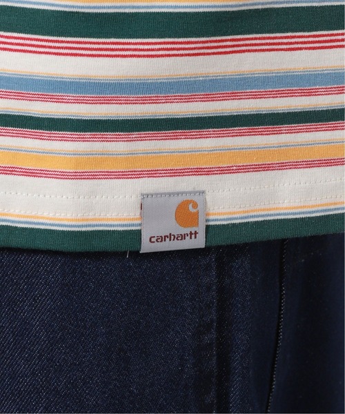 Carhartt WIP(カーハートダブリューアイピー)の「【CARHARTT WIP / カーハート ダブリューアイピー】RIGGS T-SHIRT/リグスTシャツ(Tシャツ/カットソー・メンズ・ブラック/アイボリー・XX-LARGE/LARGE/X-LARGE)」の12枚目の写真