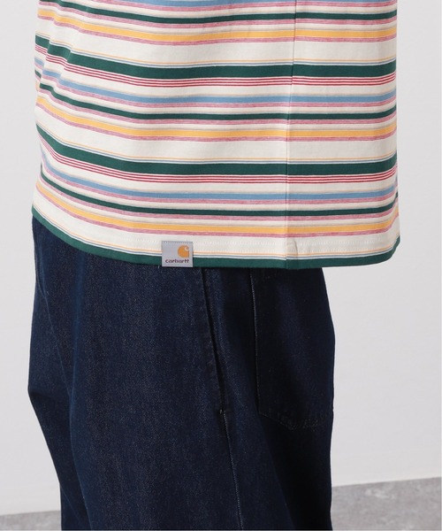 Carhartt WIP(カーハートダブリューアイピー)の「【CARHARTT WIP / カーハート ダブリューアイピー】RIGGS T-SHIRT/リグスTシャツ(Tシャツ/カットソー・メンズ・ブラック/アイボリー・XX-LARGE/LARGE/X-LARGE)」の11枚目の写真
