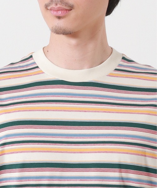 Carhartt WIP(カーハートダブリューアイピー)の「【CARHARTT WIP / カーハート ダブリューアイピー】RIGGS T-SHIRT/リグスTシャツ(Tシャツ/カットソー・メンズ・ブラック/アイボリー・XX-LARGE/LARGE/X-LARGE)」の7枚目の写真