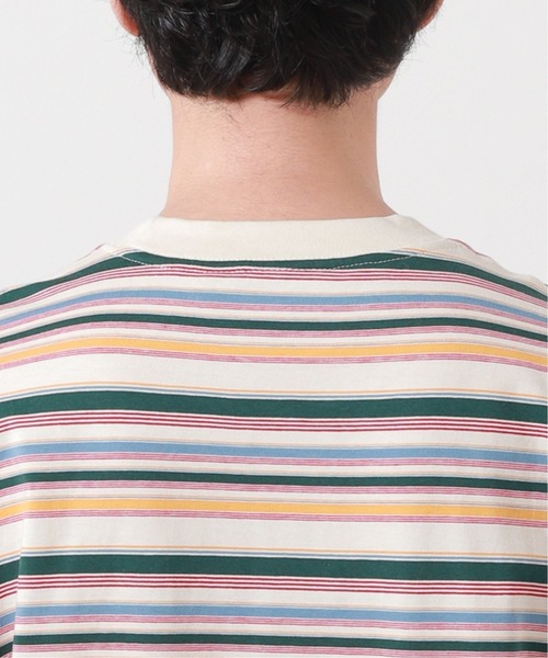Carhartt WIP(カーハートダブリューアイピー)の「【CARHARTT WIP / カーハート ダブリューアイピー】RIGGS T-SHIRT/リグスTシャツ(Tシャツ/カットソー・メンズ・ブラック/アイボリー・XX-LARGE/LARGE/X-LARGE)」の8枚目の写真