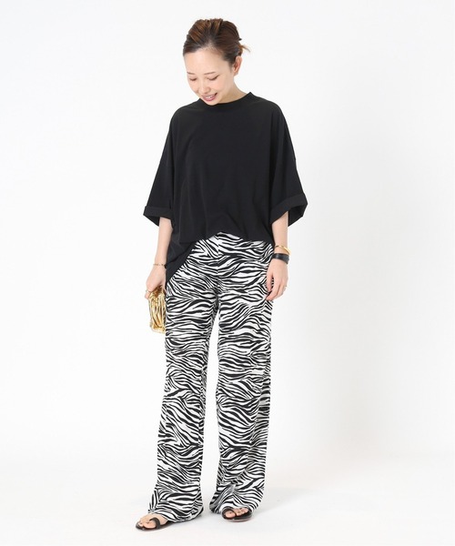 Deuxieme Classe/Tシャツ/size FREE/黒 Deuxieme Classe tシャツ shapely Tシャツ レディース