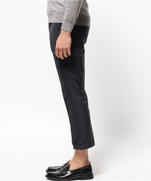 OUTLET（アウトレット）の「【WHO'S WHO gallery】GGウールチェックパンツ（その他パンツ・メンズ・ネイビー/チャコールグレー・LARGE/MEDIUM）」の3枚目の写真