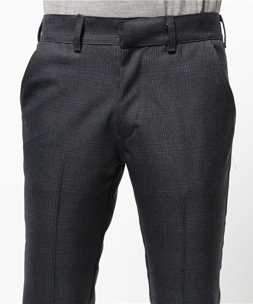 OUTLET（アウトレット）の「【WHO'S WHO gallery】GGウールチェックパンツ（その他パンツ・メンズ・ネイビー/チャコールグレー・LARGE/MEDIUM）」の6枚目の写真