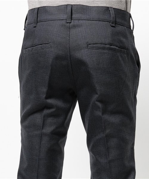 OUTLET（アウトレット）の「【WHO'S WHO gallery】GGウールチェックパンツ（その他パンツ・メンズ・ネイビー/チャコールグレー・LARGE/MEDIUM）」の7枚目の写真