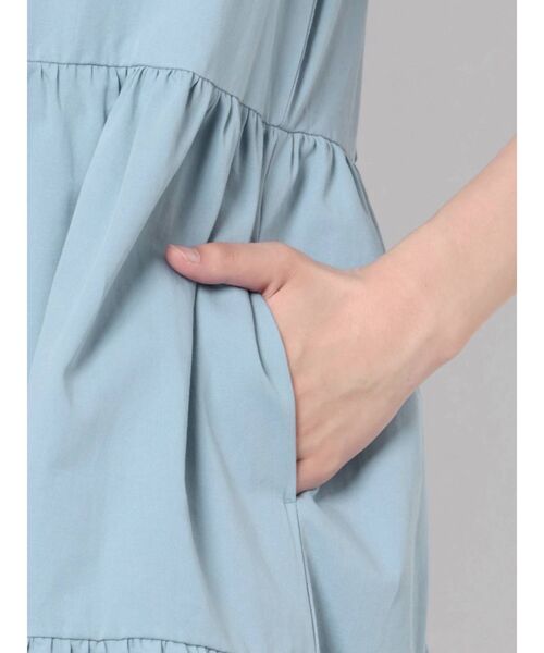 merry jenny（メリージェニー）の「チャイナティアードミニワンピース（ワンピース・レディース・ピンク/ブラック/ブルー/オフホワイト・FREE）」の10枚目の写真