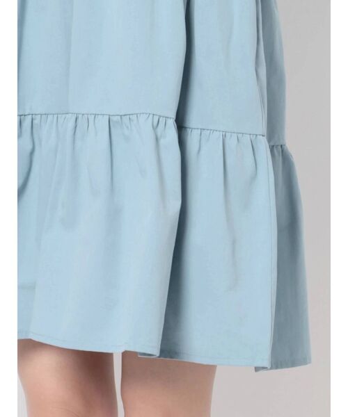 merry jenny（メリージェニー）の「チャイナティアードミニワンピース（ワンピース・レディース・ピンク/ブラック/ブルー/オフホワイト・FREE）」の11枚目の写真