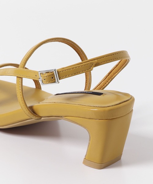 URBAN RESEARCH（アーバンリサーチ）の「ナローストラップサンダル（サンダル・レディース・アイボリー/イエロー系その他/ブルー系その他・38/37/36）」の11枚目の写真