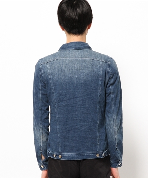 CIAOPANIC TYPY（チャオパニックティピー）の「【oblekt】オブレクトジョガーライトデニムジャケット（デニムジャケット・メンズ・ブルー/ネイビー・MEDIUM/LARGE/SMALL）」の5枚目の写真