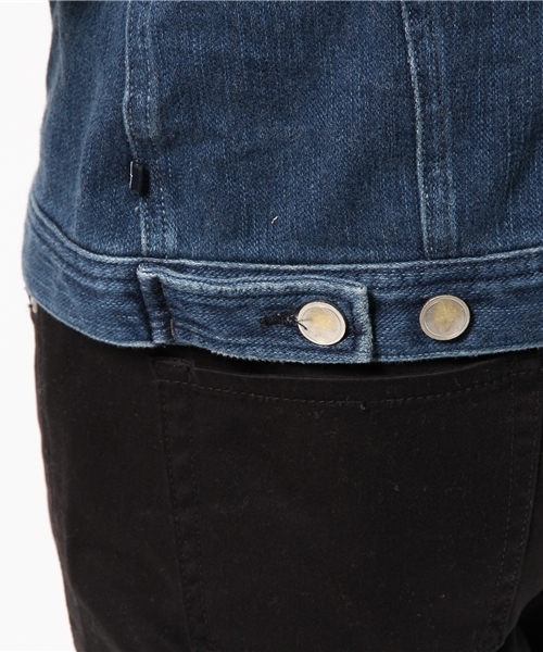 CIAOPANIC TYPY（チャオパニックティピー）の「【oblekt】オブレクトジョガーライトデニムジャケット（デニムジャケット・メンズ・ブルー/ネイビー・MEDIUM/LARGE/SMALL）」の12枚目の写真