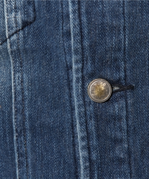 CIAOPANIC TYPY（チャオパニックティピー）の「【oblekt】オブレクトジョガーライトデニムジャケット（デニムジャケット・メンズ・ブルー/ネイビー・MEDIUM/LARGE/SMALL）」の14枚目の写真