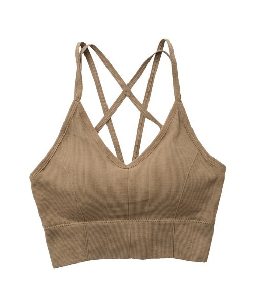 Re:EDIT（リエディ）の「バッククロスブラトップ（その他アンダーウェア/インナー・レディース・ブラック/ホワイト/モカ・FREE）」の9枚目の写真