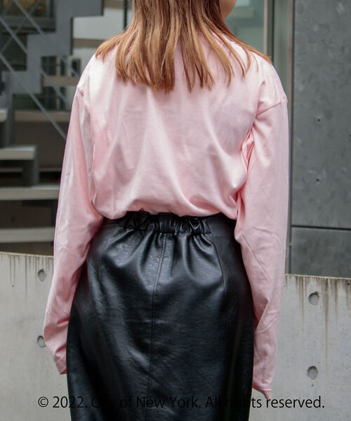 GOOD ROCK SPEED（グッドロックスピード）の「【GOOD ROCK SPEED/グッドロックスピード】NYC ロゴ ロンT L/S（Tシャツ/カットソー・メンズ・ホワイト/ネイビー/ピンク・M/L）」の14枚目の写真