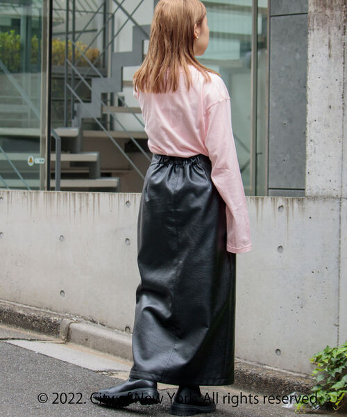 GOOD ROCK SPEED（グッドロックスピード）の「【GOOD ROCK SPEED/グッドロックスピード】NYC ロゴ ロンT L/S（Tシャツ/カットソー・メンズ・ホワイト/ネイビー/ピンク・M/L）」の17枚目の写真