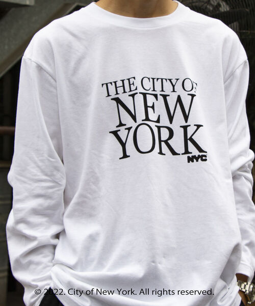 GOOD ROCK SPEED（グッドロックスピード）の「【GOOD ROCK SPEED/グッドロックスピード】NYC ロゴ ロンT L/S（Tシャツ/カットソー・メンズ・ホワイト/ネイビー/ピンク・M/L）」の19枚目の写真