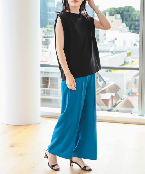 B:MING by BEAMS（ビーミングバイビームス）の「B:MING by BEAMS / センタープレス ワイドパンツ（その他パンツ・レディース・ブラック/ブルー/イエロー系その他2・SMALL/MEDIUM）」の16枚目の写真